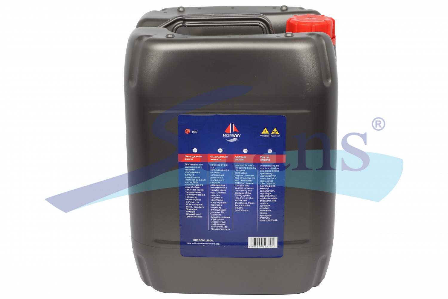 Антифриз Norway G12 -37°C 20Л. (Червоний) Norwayg12Red20L купити в